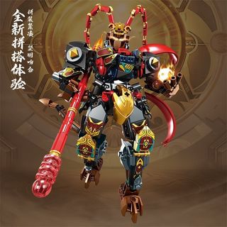 黑神话悟空模型积木国产单机游戏周边拼搭积木小颗粒摆件