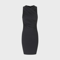 ZARA【法式优雅】女式纯色修身纯欲名媛风气质贵气感无袖连衣裙