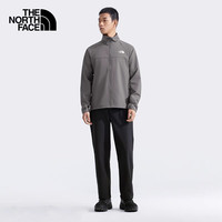 北面(The North Face)软壳衣男25春季户外运动舒适防风上衣休闲夹克外套8AUP 0UZ/珍珠灰 L 175/100A