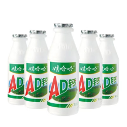 娃哈哈 AD钙奶大瓶风味乳酸饮料儿童含乳饮品 220g*8瓶