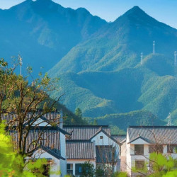 绿水青山的现实写照，仅五一有补差！安吉大年初一度假村 高级双床房2晚套餐（含双早+汉服体验+溯溪咖啡/面包等）