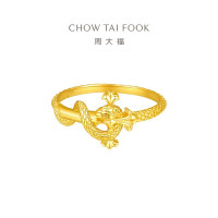 CHOW TAI FOOK 周大福 足金戒指 14号 2.7g EOF1445
