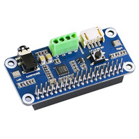 Waveshare 微雪（waveshare） 网络配件 WM8960音频编解码 树莓派扩展板模块 立体声录音3D环绕