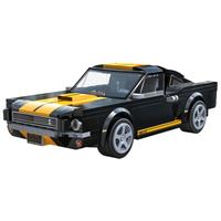 CaDA 咔搭 超小底盘车模系列 C51093 谢尔比GT350H编程双模式遥控积木车 1:20