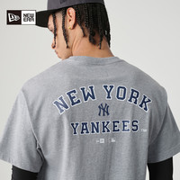 New Era纽亦华2025早春MLB短袖T恤休闲透气圆领NY印花潮 XXL 14529289淡紫色/波士顿红袜队