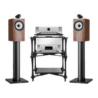 宝华韦健705S3无源音箱HiFi书架箱+马兰士网络蓝牙功放音响套装