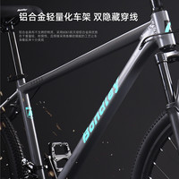 邦得利BANGDELIZIXINGCHE（世界冠军）山地自行车成人男铝合金变速女青少年单车 27.5英寸 27速
