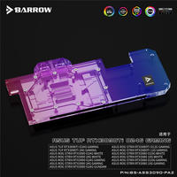 barrow 华硕猛禽3080Ti 3090全覆盖分体显卡水冷头散热器背板冷头 正面显卡冷头+幻彩转接线