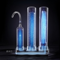  rurua/远大健科 0废水0耗电 净水器+活性炭滤芯+前置超滤