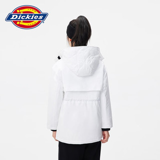dickies夹克 女士 休闲百搭连帽保暖厚外套10809 白色 M