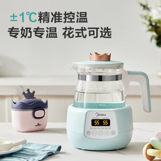 国家补贴、PLUS会员：美的 婴儿泡奶恒温水壶 MK-TN101 1.2L