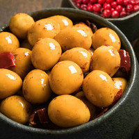 贤哥鹌鹑蛋卤蛋盐焗虎皮卤味休闲零食早餐办公室充饥小吃独立包装 共60颗|混合味|必买420g