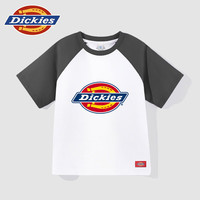 DICKIESDickies童装女童短袖t恤学院风夏季小童休闲纯棉半袖儿童夏装上衣 150 150L【推荐体重80-100斤】