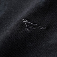 七匹狼短袖T恤男夏季薄款冰藻泥男士短t舒适透气休闲时尚打底衫男装上衣 001(黑色) 180/96A/XXL