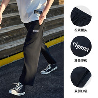 准者冰冰弹速干运动裤子男梭织冰丝透气冰皮篮球球跑步束脚宽松长裤 Z124111502/燕麦卡其 【凉感速干直筒】 2XL 185