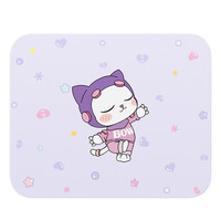 B.O.W航世 MD506L 双模无线蓝牙鼠标 背光充电静音人体工学游戏电竞办公笔记本电脑家用通用鼠标 奶茶色-双模鼠标 充电【带鼠标垫】