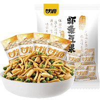 88VIP：甘源 虾条豆果 鲜虾味 500g