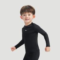 速干吸湿排汗运动衣男童长T高弹儿童长袖T恤春装安踏童装