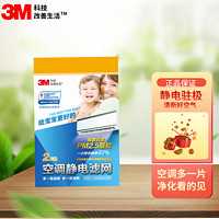 3M 空调滤网有效去除PM2.5灰尘空调配件 空调滤网2片装1包