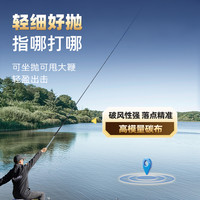 领路人鬼隐钓鱼竿轻量鱼竿手竿超轻超硬鲤鱼鲫鱼竿小综合碳素鱼杆