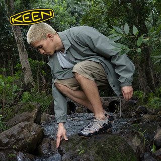 keen HYPERPORT H2男子户外舒适透气耐磨涉水溯溪鞋 虎斑色／黑色-1030857 40