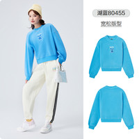 森马 Semir卫衣女宽松摇粒绒兔子圆领套头衫百搭