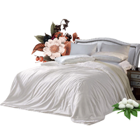 富安娜被子桑蚕丝冬厚被纯棉保暖被芯春秋被提花被褥二合一子母被 四季被【100%桑蚕丝+精致全涤提花面料】雅致