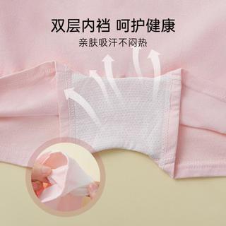 长绒棉【7A抑菌裆 长耳兔卡通】5条透气防夹臀女童内裤棉