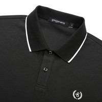 gxgjeansgxg.jeans男装短袖POLO 2024年夏季新款刺绣翻领Polo衫