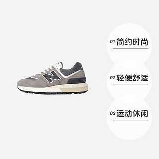 New Balance男女款鞋秋季休闲鞋厚底显高慢跑鞋 U574LGT1-D 45/11