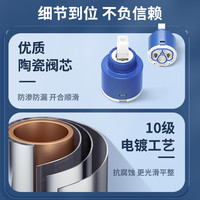 箭牌 ARROW花洒套装淋浴器龙头家用全铜花晒浴室增压浴室卫生间喷头 「性价款」三功能背喷圆形 冷热