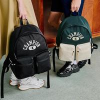 Champion【品牌】开学季 男女休闲背包双肩包多口袋双子星包