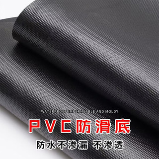 品歌地垫入户门垫进门脚垫家用可裁剪厨房防滑垫子玄关条纹地毯 轮胎纹-大红色【高端品质】 宽100cm【拍几件发几米长/整张】