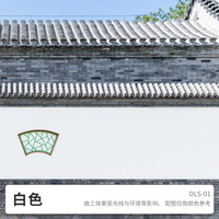 徳劳施 DLOSI 德劳施 Delaoshi 外墙漆 面漆 0.5kg 白色