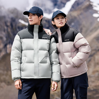 拓路者（Pioneer Camp）700蓬立领羽绒服男冬季工装休闲外套女加厚保暖装冬装 藏青色 XL 180/100A(XL)