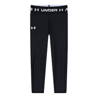 安德玛（Under Armour）裤子女童打底裤瑜伽裤女大童训练九分运动裤紧身裤速干裤1373950