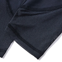 安德玛（Under Armour）裤子女童打底裤瑜伽裤女大童训练九分运动裤紧身裤速干裤1373950 黑色 130