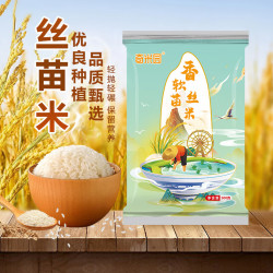 是岁 当季新米软香丝苗米晚稻籼米长粒香大米猫牙米煲仔饭米晚稻米 丝苗米500g*1袋