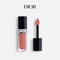 Dior 迪奥 烈艳蓝金锁色唇釉口红100杏仁奶茶 唇膏生日礼物送女友