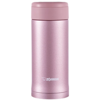 象印(ZO JIRUSHI)保温杯附茶叶储格原装进口AZE不锈钢便携泡茶情侣实用保冷水杯子 AZE35-粉色 360ml