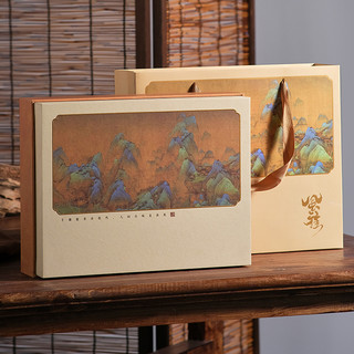 君品臻碧螺春绿茶茶叶礼盒装高档元宵节长辈送老丈人领导