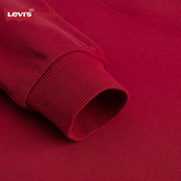 LEVI'S李维斯童装儿童卫衣男女童毛圈圆领卫衣2025春季舒适上衣 辣椒红 140 /68 【身高128-140cm】