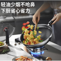 康巴赫 炒锅蜂窝不粘锅 +可立盖 30cm 升级款