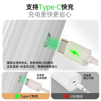 雅格电蚊拍充电式家用2025灭蚊灯二合一超强力电苍蝇驱打