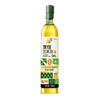 福临门烹饪芝麻油 炒菜专用 Ω-9营养提香食用油 中粮出品 750ml*1瓶