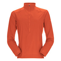 Rab睿坡男士运动登山速干防风透气套头式软壳衣轻薄外套 QWS-59 爆竹红FCR M