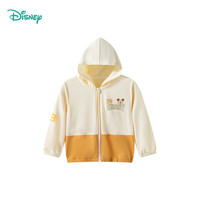 迪士尼宝宝（Disney Baby）儿童防晒衣皮肤衣时尚休闲百搭舒适透气连帽外套夏季 ZD2ES006橙色 110