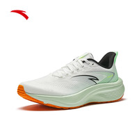 安踏马赫5SE丨运动鞋男缓震耐磨跑步鞋子男中考体考训练鞋112525582 纸莎白/荧光赤道绿/基础黑-3 42 （男8.5）