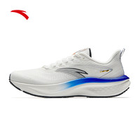 安踏马赫5SE丨运动鞋男缓震耐磨跑步鞋子男中考体考训练鞋112525582 纸莎白/城堡灰-5 42.5 （男9）