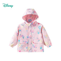 迪士尼宝宝 春季男女童时尚休闲卡通舒适百搭儿童外套 ZD1ES017粉色 150